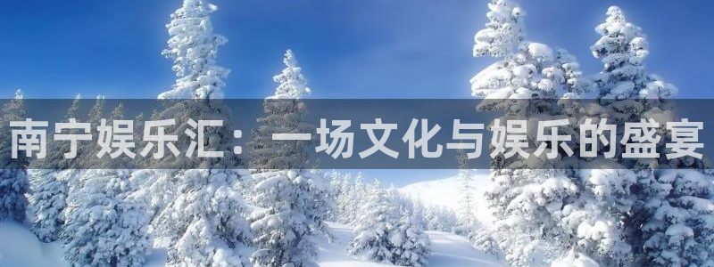 长运平台集团：南宁娱乐汇：一场文化与娱乐的盛宴