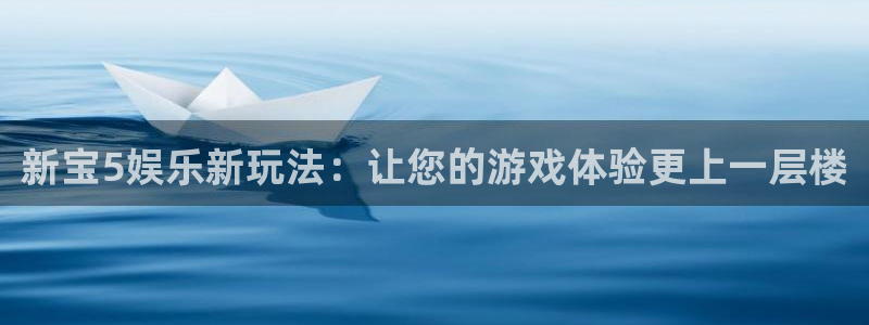 东莞市长运平台电子科技有限公司：新宝5娱乐新玩法：让您的游戏体验更上一层楼